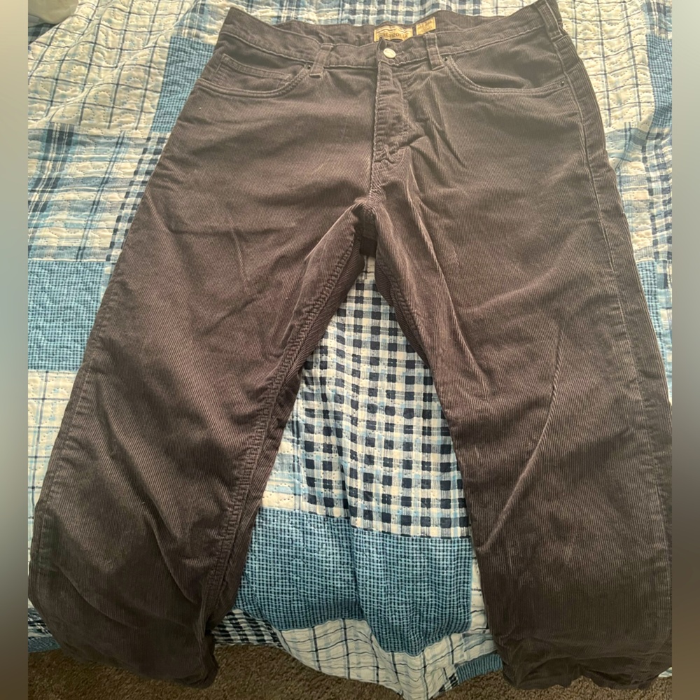 Dark Gray Patagonia Men’s 35 x 30 Corduroy Pants